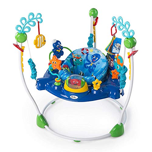 Xiangtat Baby Neptune's Ocean Discovery Jumper, Foldable Baby Activity, Entertainment, Leaning, and Developmental Jumper Baby Jumper Infant Bouncer Walker Rocking chiar Baby cardle