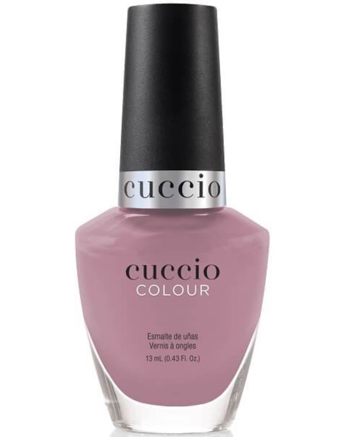 Cuccio I Desire | Nude Nail Polish Nail Paint | 13ml | Long Lasting without Yellowing, Glossy, Vegan | Paraben Free | High Shine Nails | FREE from Harmful Chemicals - Mauve