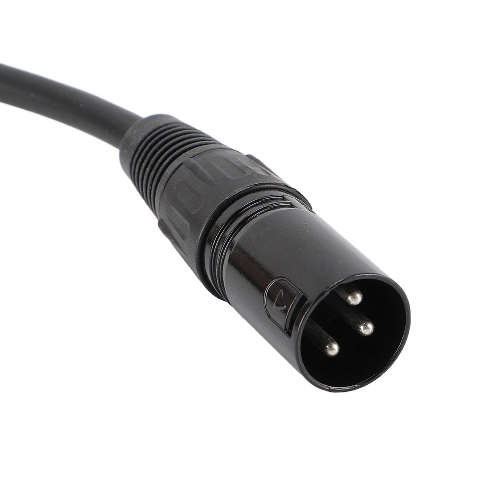 Yosoo Health Gear 10PCS Cable de Señal de Escenario PVC XLR Macho a Hembra Cable 1m Negro 3 Pines Plug and Play para Iluminación de Escenario Sistemas de Sonido Micrófono Uso en Estudio en Casa
