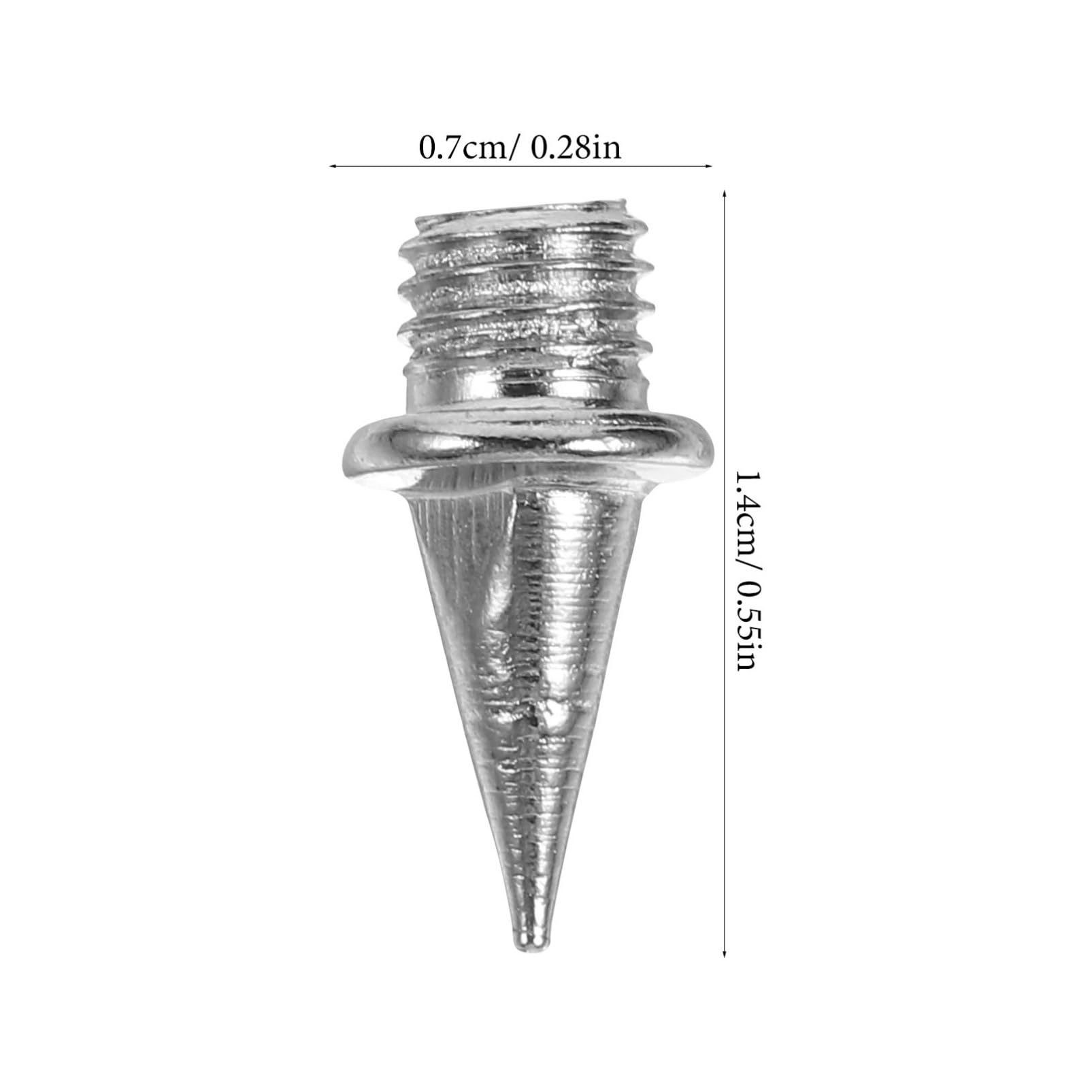 Abaodam 110Pcs Metal Track Spikes for Running Shoes Durable Replacement Spikes for Baseball and Sprinting Activities