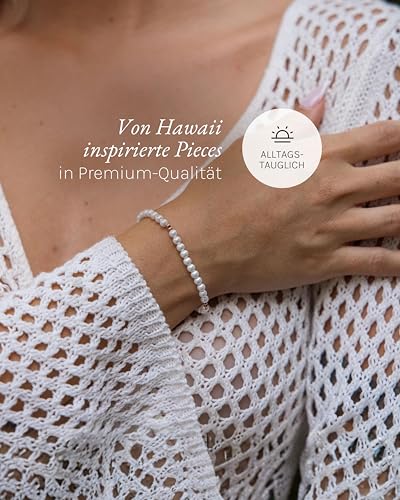 Purelei Finesse Armband (Roségold) – Elegantes, verspieltes Damen Armband – Edelstahl – Verstellbare Länge 16-19 cm… – Ansicht 3