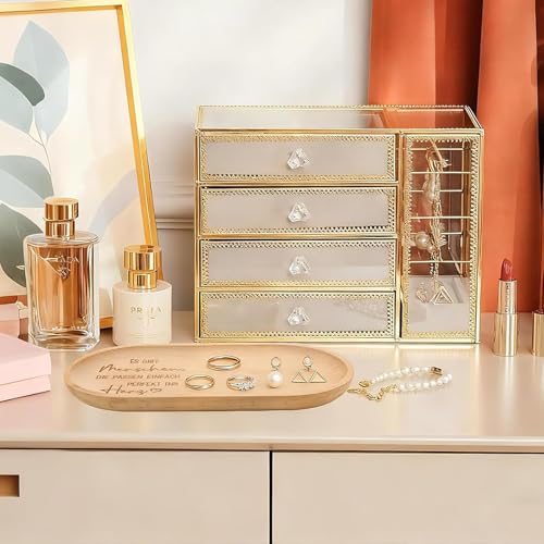 fKiZanthene Deko Tablett aus Holz für Zuhause, Holztablett als Beste Freundin Geschenk und Freundschaftsgeschenke, Holzbrettchen für Party und Feste, Dekoration und Ablage