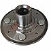 DTA 2 Front Wheel Hubs + 2 Wheel Bearings Replace Dorman 930-981 510030 Compatible with 1994-2001 Acura Integra; 1992-2000 Honda Civic EX, Si Models with ABS;1994-1997 Civic Del Sol with ABS