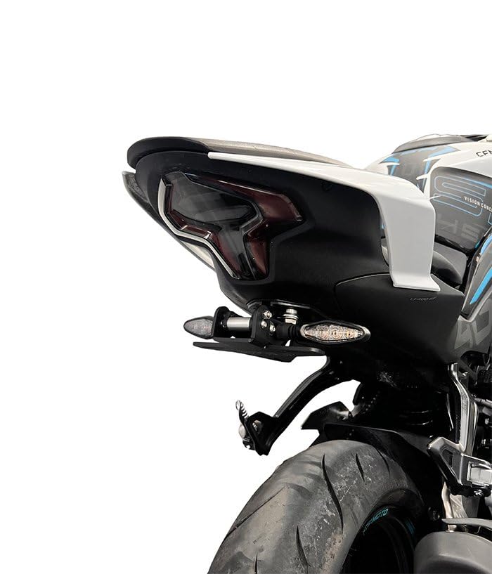 Support de plaque CF Moto 450NK réglable bouton relevable GREF - 2