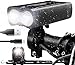 Victagen Luci Biciclette Kit,USB Luci Bici Ricaricabili,Super Luminosa da 2400 Lumen,Impermeabile IPX5,Set Luci per Bicicletta Fanali, Anteriori e Posteriori per Bicicletta, per Strada e Montagna