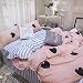 ED-Lumos Juego de Ropa de Cama ４Piezas para Cama 105cm Funda nórdica...