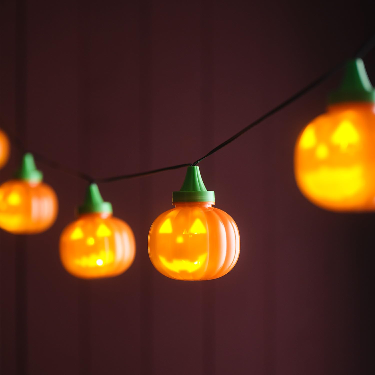 Lights4fun 3 Citrouilles Lumineuses Miniatures D'halloween En Céramique à LED Blanc Chaud à Piles Pour Déco Intérieur | Votre Wishlist Sur