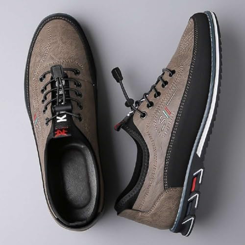 Image of Men's Oxford Business Casual Shoes Office Loafers Dress Comfort Driving Shoes