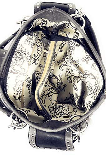 Texas West Women's Flora Candy Skull Handbag Purse in 3 colors3