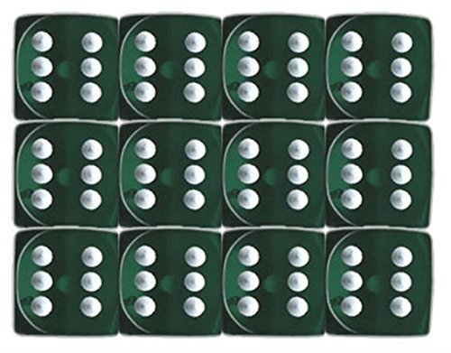 Preisvergleich Produktbild 6-sided Dice: Translucent Green