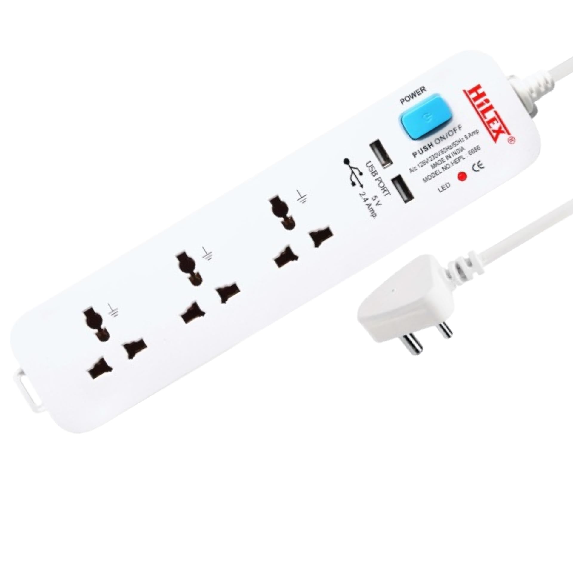 King Shine Universal Multi Plug Extension Board (3 Power Sockets with 2 USB Point) (B0CW3DMFRL) Amazon Price History, Amazon Price Tracker