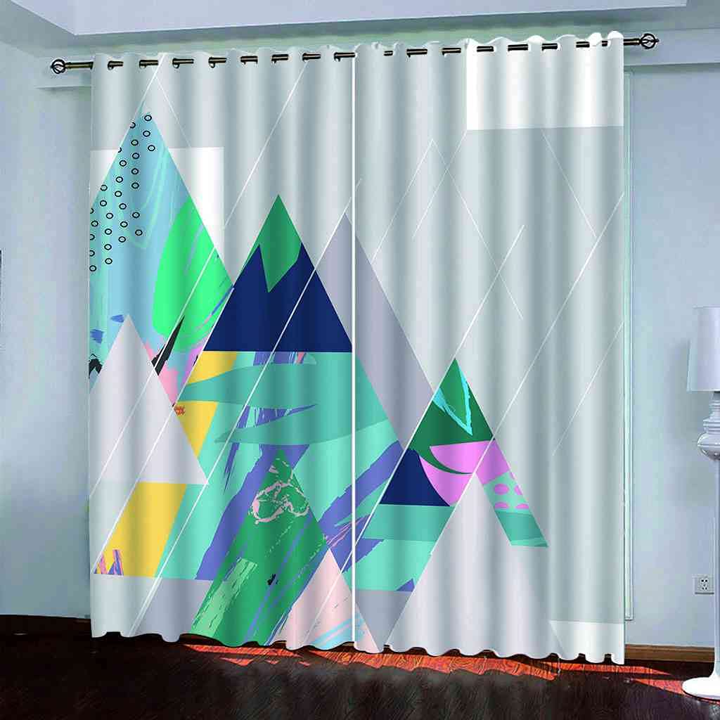 Rideaux de fenêtre en tissu lourd et solide grand rideau de salon occultant