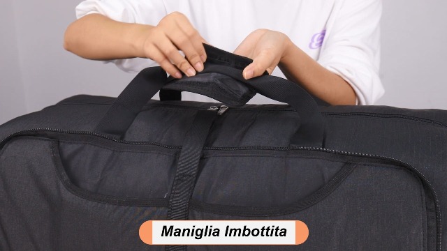 Lekesky Borsa da Viaggio Donna Grande, 80L, con Scomparto per Scarpe, Pieghevole, per Viaggio, Ospedale, Spiaggia, Campeggio,A Pois