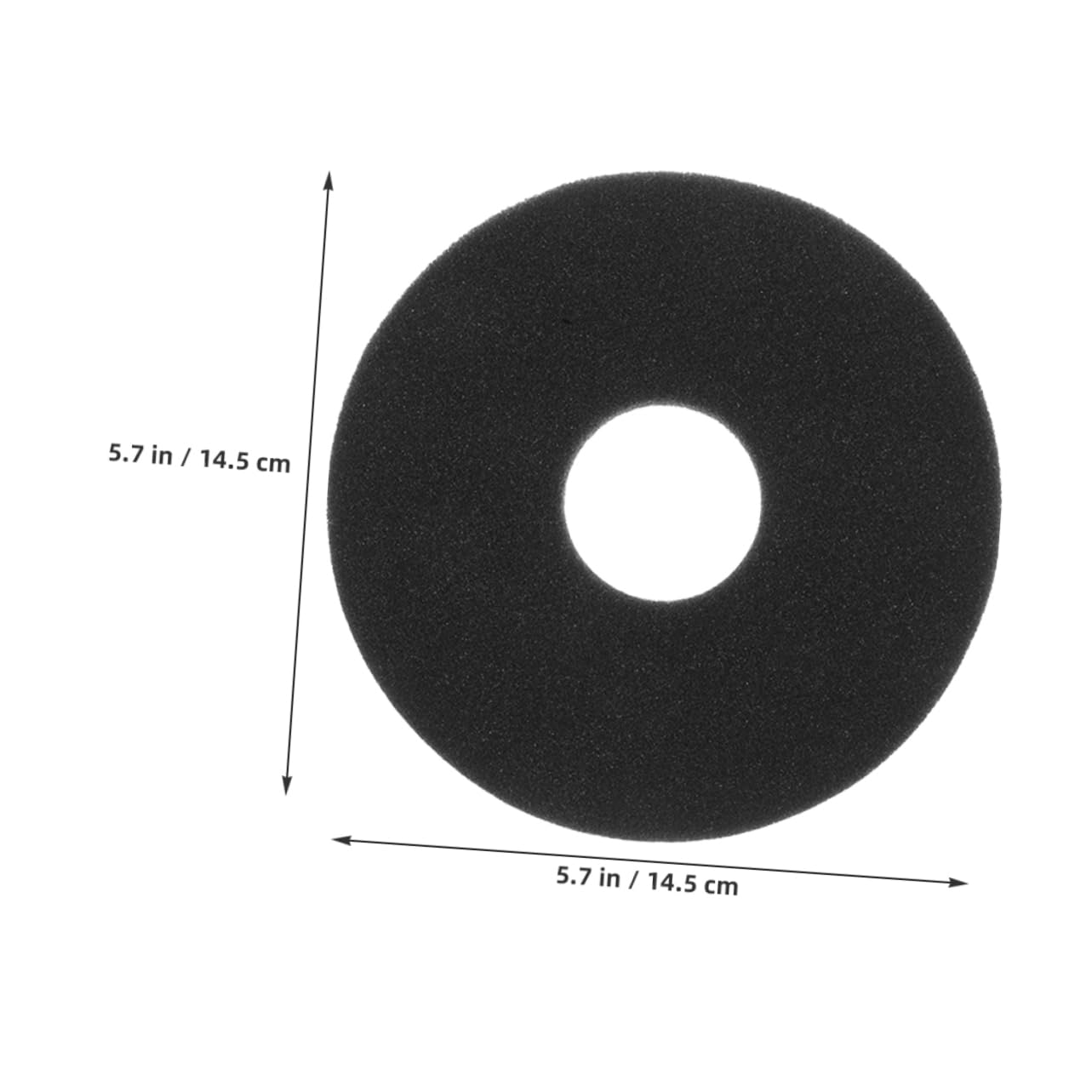 Unomor 24pcs Salt Box Sponge Piece Replacement Bar Sponges Cocktail Glass Tools Replacement Salt Sponges Glass Replacement Sponges Bar Tools for Margaritas Margarita Glass Sponges Black