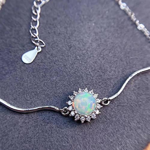 Opale 925 Bijoux en Pierre Naturelle Idée Cadeau Anniversaire