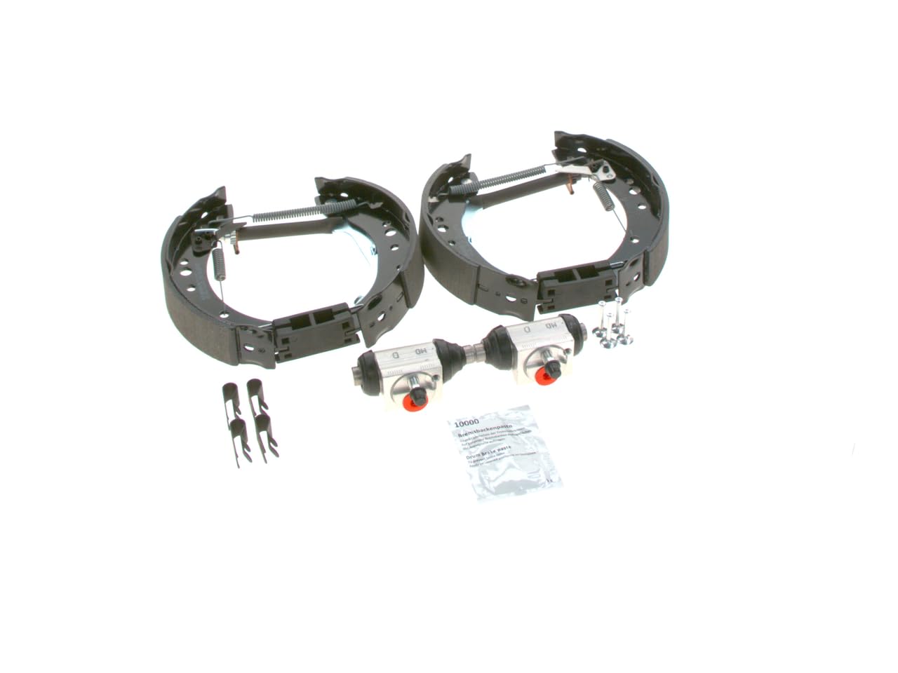 BOSCH Jeu de mâchoires de frein 0204114665 | Compatible avec: MITSUBISHI COLT VI