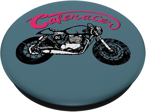Miniatura 2 de Cafe Racer Biker - PopSockets intercambiables para hombres, mujeres, adultos, adolescentes, niños y niñas