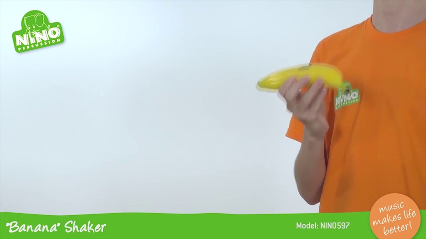 Watch Nino Percussion NINO597 Imitation Fruit Shaker - Banana on