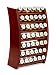Produktbild GALDBIS Gewürzregal, Küchenregal aus Holz für Gewürze und Kräuter, 42 Gläser, Gald  42F-6x7 braun matt