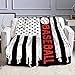 Microfiber Flannel Throw Blanket Baseball American USA Flag Super Soft Cozy Lightweight Summer Quilt Perfect for Bed Sofa-60