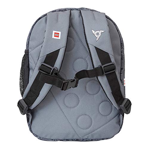 BBM Bags Kindergarten Rucksack Leichter Kinderrucksack Vorschulrucksack mit BBM NINJAGO Gold Motiv Kita Rucksack in Grau… – Bild 3