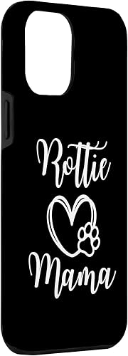 Miniatura 3 de Funda Rottweiler para iPhone 13 Pro Max Rottie Mom para mujer, idea de regalo para mamá