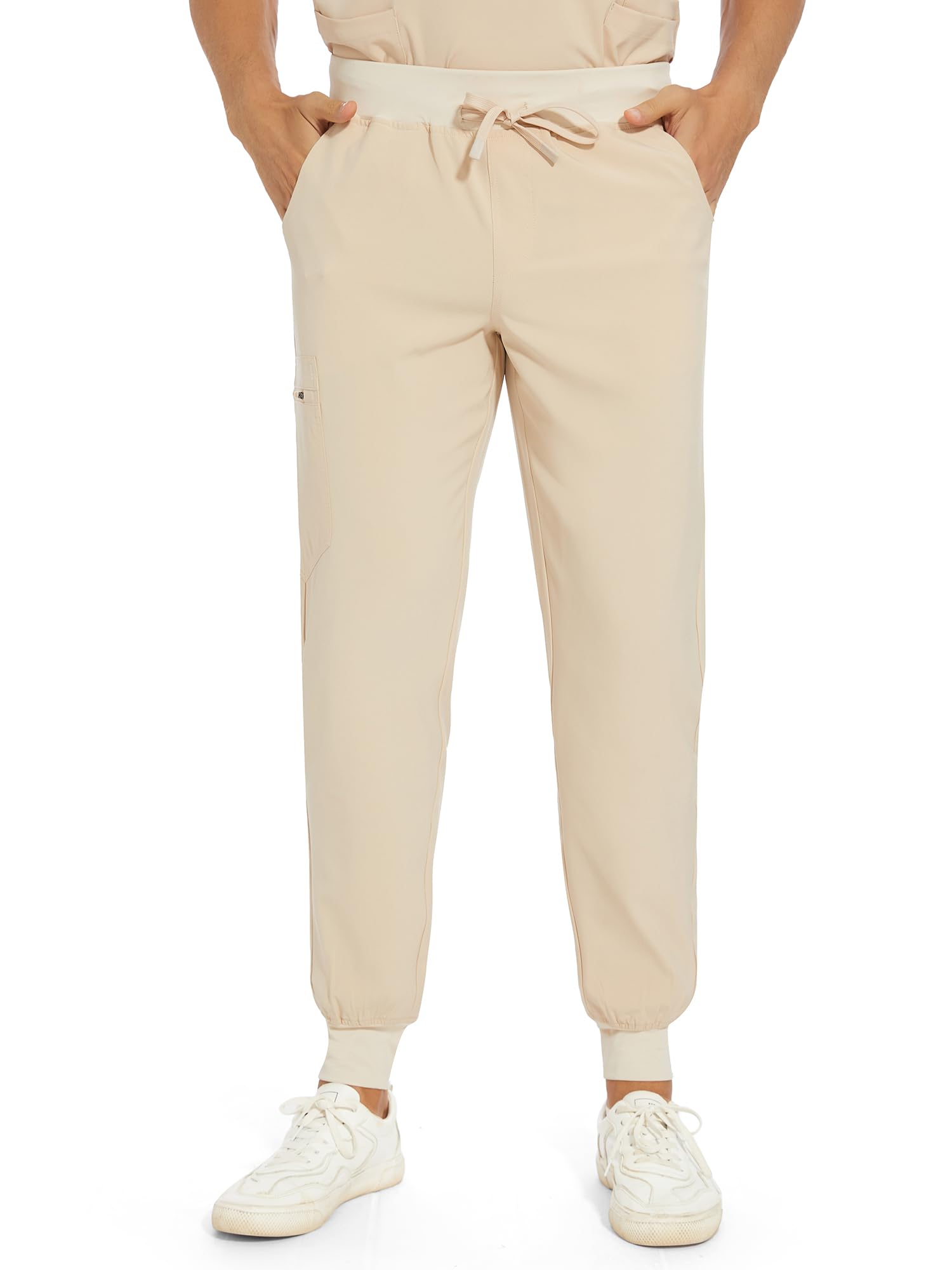 Scrub Pants for Men, Jogger Pants with 5 Pockets