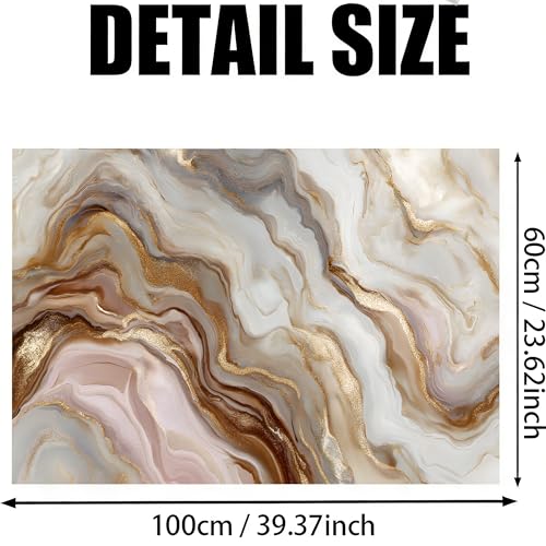 Papel Contacto Mármol Dorado Beige Vinilo Auto Adhesivo miniatura 5