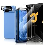 JZG 2 Pack Tempered Glass Screen Protector for Google Pixel 8a, 2 Pack Lens Protector, 9H Hardness Bubble Free, Scratch Resistant, Bubble Free