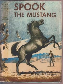 Hardcover Spook the Mustang Book
