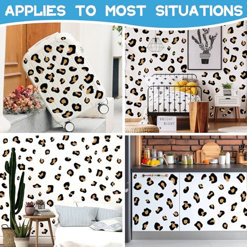 Vinilo Decorativo Leopardo 10 Hojas 22x30 cm Removible miniatura 4