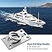 BokWin 2Pcs Flush Pull Ring Handles 2.5