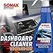 SONAX Premium Auto Interior Kit | 5-Piece Complete Interior Cleaning Set | Dashboard Cleaner, Leather Foam, Upholstery & Carpet Cleaner, Glass Cleaner & Dirt Eraser | Professional Car Detailing Kit