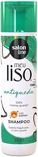 Meu Liso Shampoo Jaborandi 300Ml, Salon Line, Branco