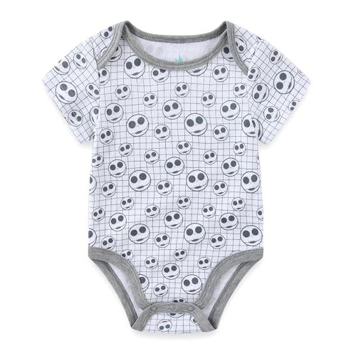 Disney Nightmare Before Christmas Boys Jack Skellington 3 Pack Bodysuits for Infant3