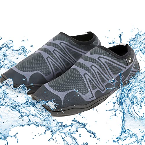 Sapatilha neoprene híbrida Ciclismo e Caminhada Flexível 02 Cor:Cinza;Tamanho:38;Gênero:Unissex