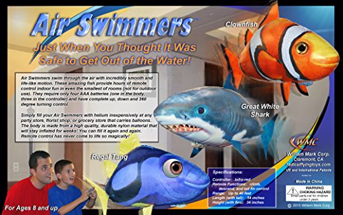 Air Swimmers Remote Control Flying Regal Tang - Thumbnail 3