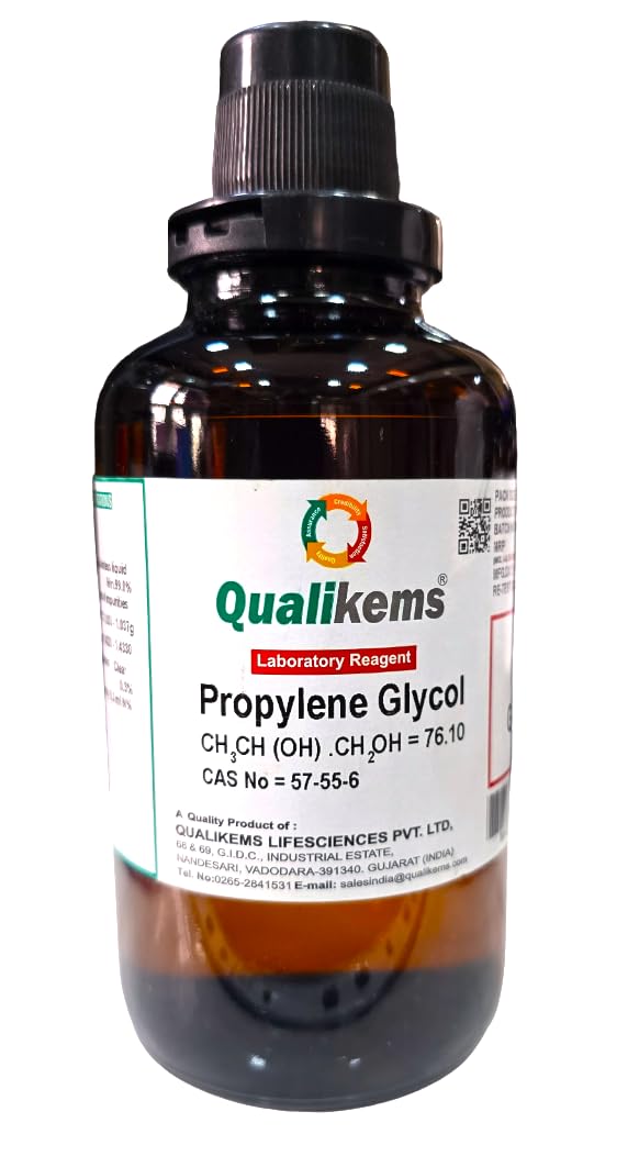 QUALIKEMS Propylene Glycol 500ml CAS NO-57-55-6 (Lab use only)-image-26