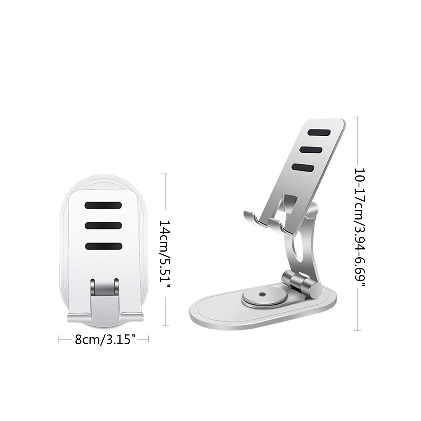 Soporte ajustable para teléfono y tablet para ver videos, aprender a liberar las manos al cocinar, trabajar, jugar y plegar
