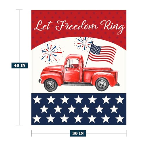 Image of YeeJu Patriotic Throw Blanket for Baby Small 4th of July Memorial Day Fourth of July Blanket for Toddler Swaddle Soft Fleece Blanket Red White Blue Star Independence Veteran Day Blanket 30x40