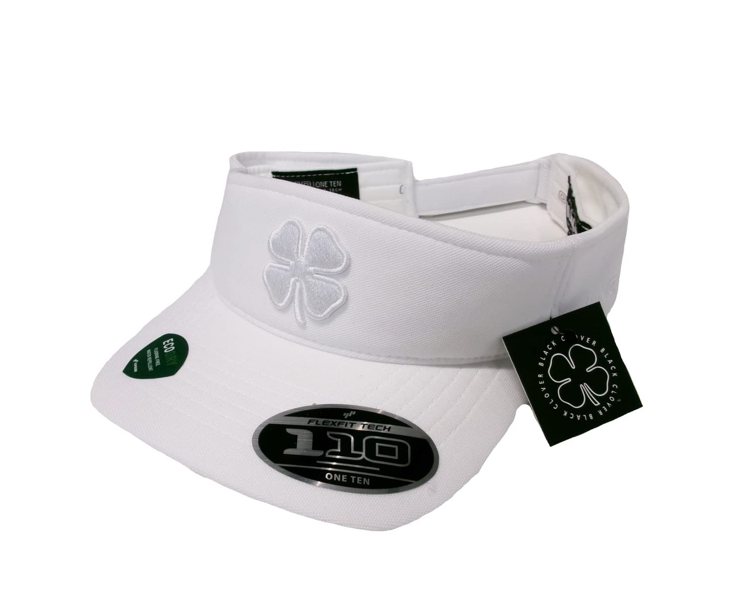 Black Clover New Live Lucky Premier Visor #12 White Golf Visor/Cap