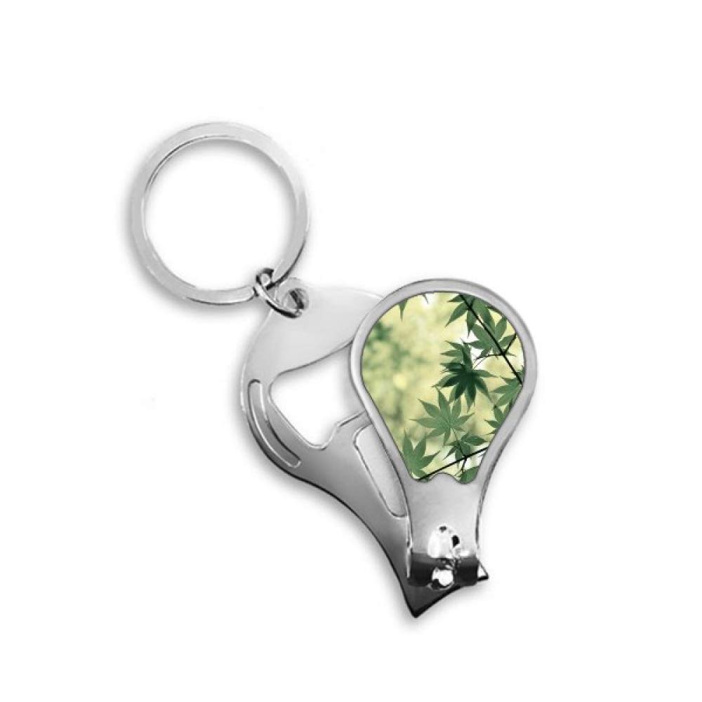 Coupe-ongles de pieds motif feuille d'érable plante nature DIYthinker