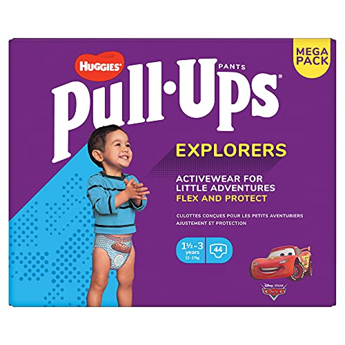 Huggies Pants Pull-Ups Pañales Niño, Talla 5 (12-17 Kg), 2 paquetes x 22 uds (44 pañales braguita)