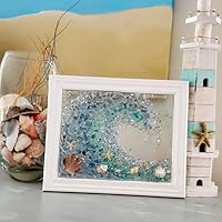 Amazon.co.jp: ZANWANXIN シーグラスアートキット DIY 樹脂ビーチ