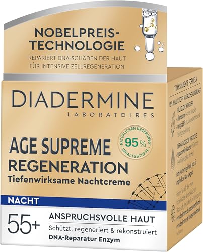 DIADERMINE AGE SUPREME Regeneration Nachtpflege Tiefenwirksame Nachtcreme, 50 ml