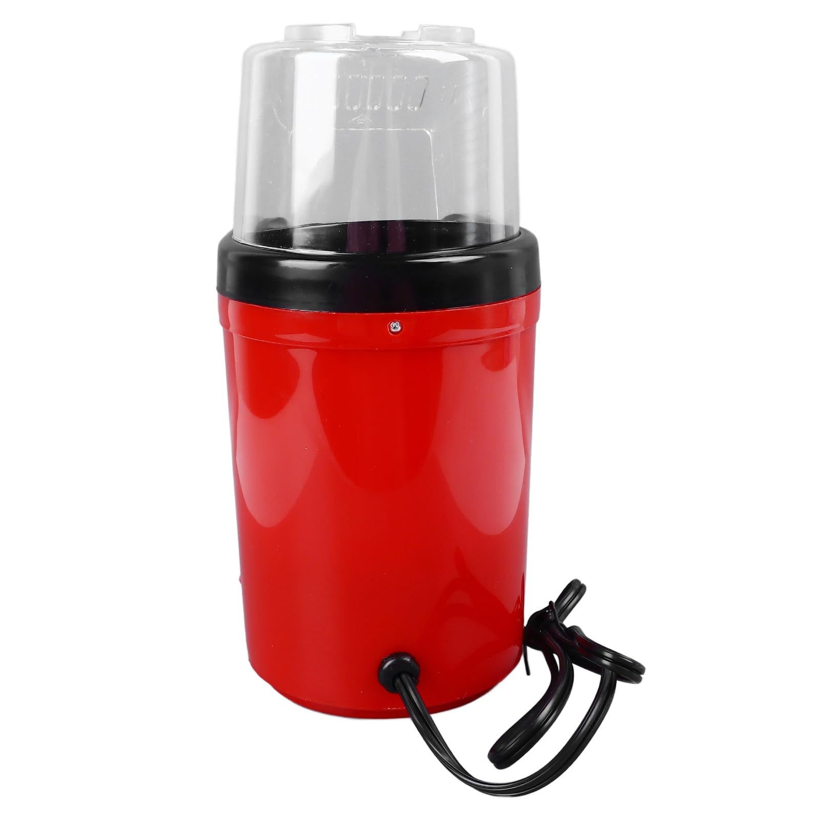 Electric Popcorn Maker, Detachable Efficient Small Quick Making Air Popper Popcorn Maker Hot Air Machine for Home Party Poppers with Cover Easy to Oil and Movie Nights