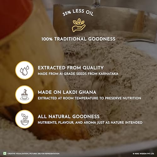 Image of IndicWisdom's Nava Oil Spray Wood Pressed Sunflower Oil (No Aerosol /CFCs /Preservatives)(Cold Pressed - Oil Spray)