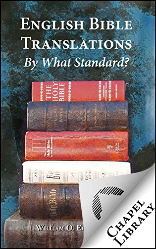 English Bible Translations - By What Standard