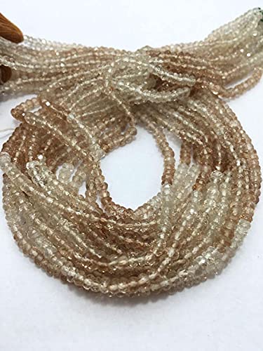 Perles agate brune 3mm pour créer un cadeau de fête des mères personnalisé