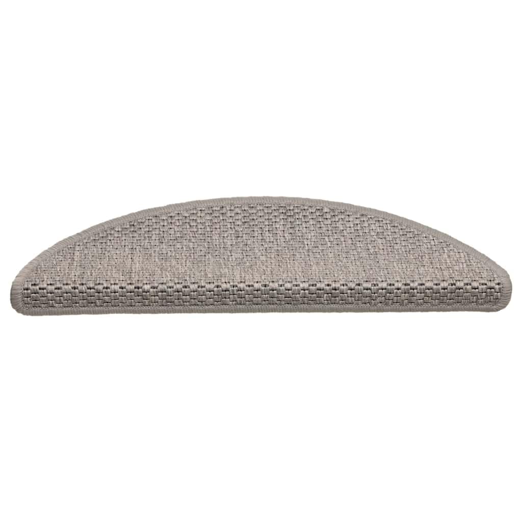 Alfombrillas autoadhesivas para escaleras, aspecto de sisal, color